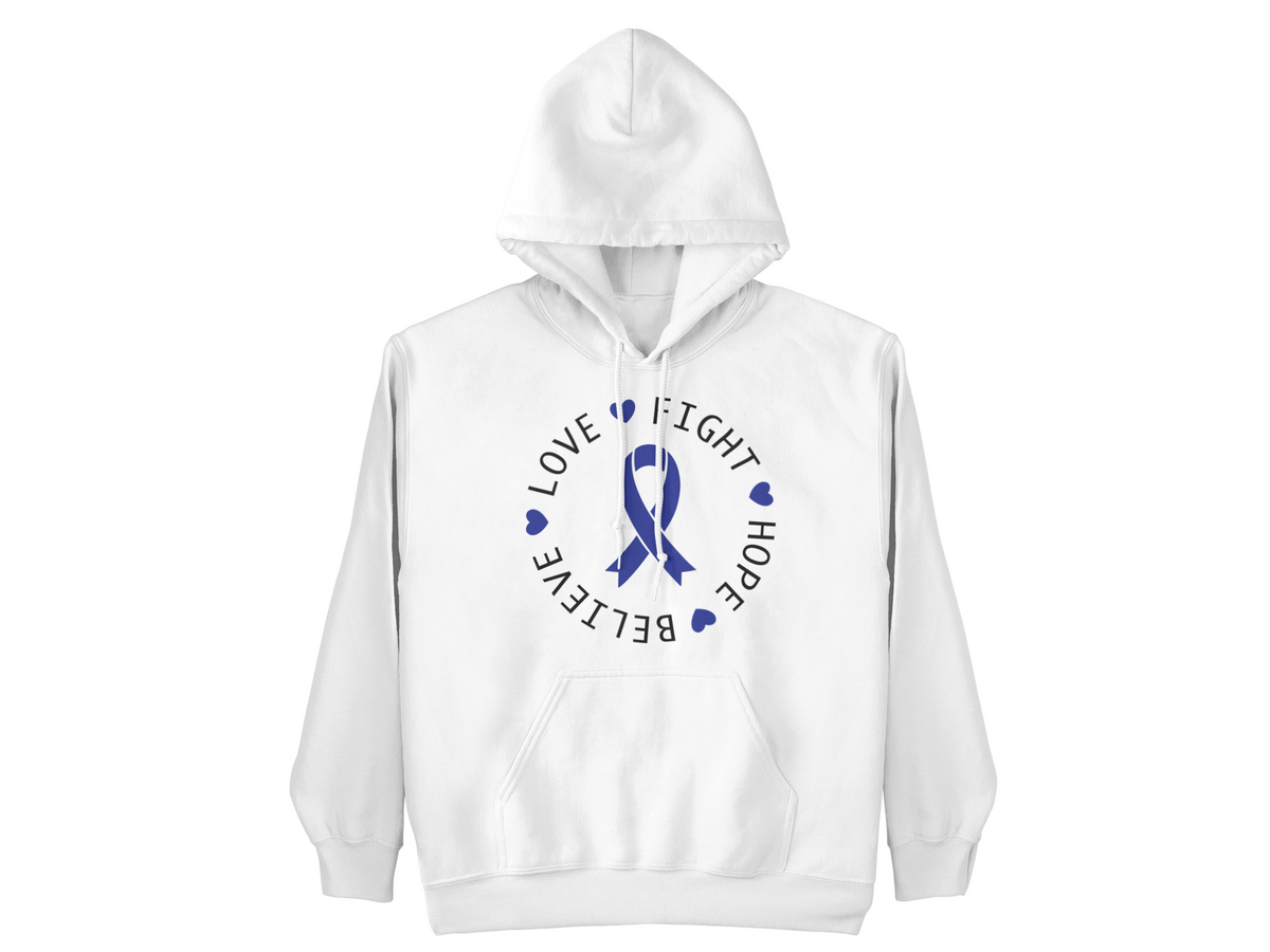 Colon Cancer- Love Fight Believe Hope
