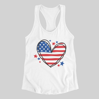 Load image into Gallery viewer, American Flag Heart
