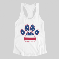 Load image into Gallery viewer, American Flag Paw Print
