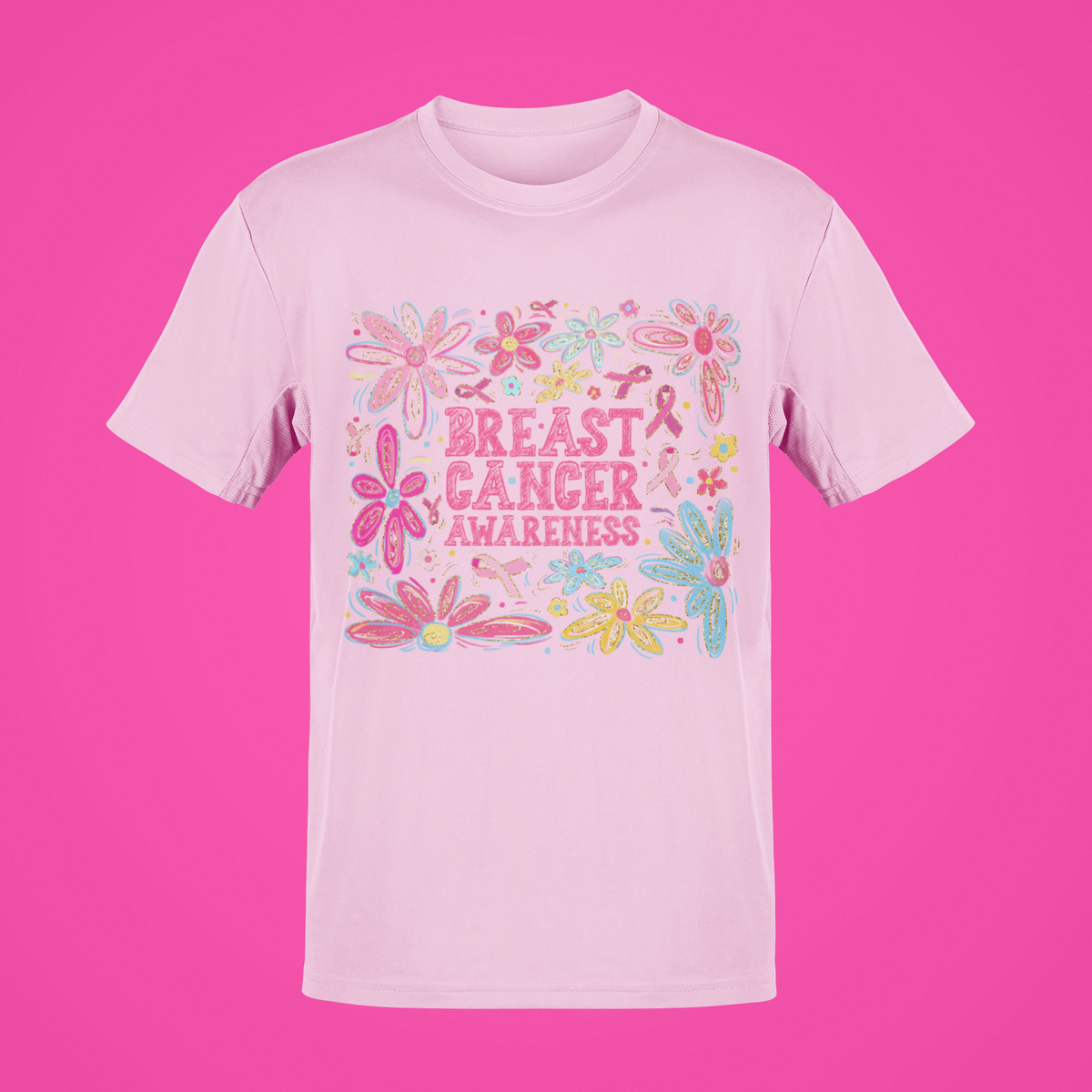 Breast Cancer Awareness Floral