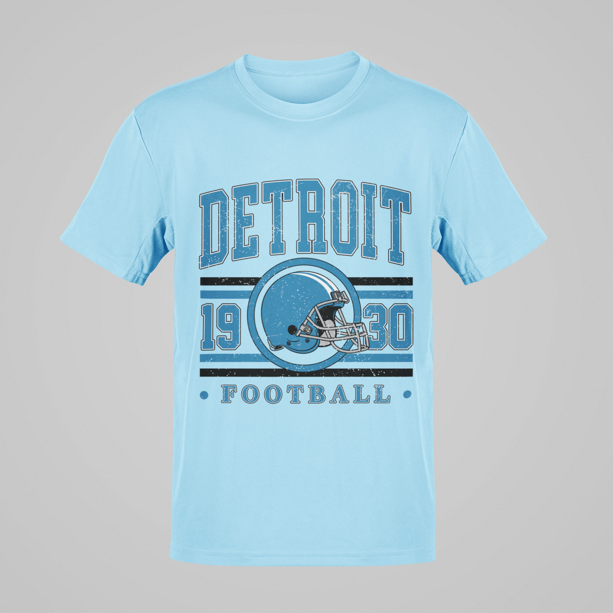 DETROIT LIONS distressed logo