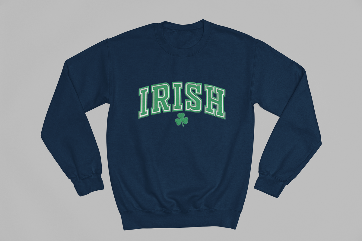 Embroidered IRISH Crewneck