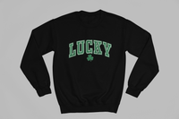 Load image into Gallery viewer, Embroidered LUCKY Crewneck
