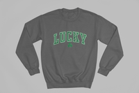 Load image into Gallery viewer, Embroidered LUCKY Crewneck
