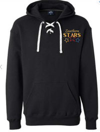 Load image into Gallery viewer, Shakopee Southern Stars Sport Lace up Hoodie w/ embroidered logo
