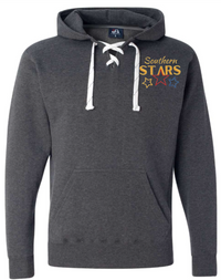 Load image into Gallery viewer, Shakopee Southern Stars Sport Lace up Hoodie w/ embroidered logo
