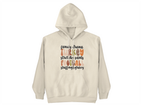 Load image into Gallery viewer, Family Drama Turkey Stretchy Pants Football
