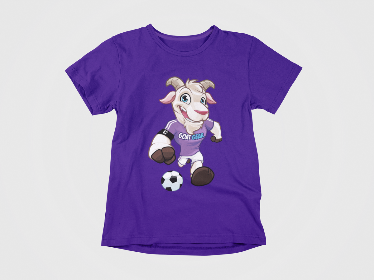 GOAT GEAR Soccer- Purple Goat