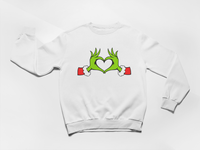 Load image into Gallery viewer, Grinch Heart Hands
