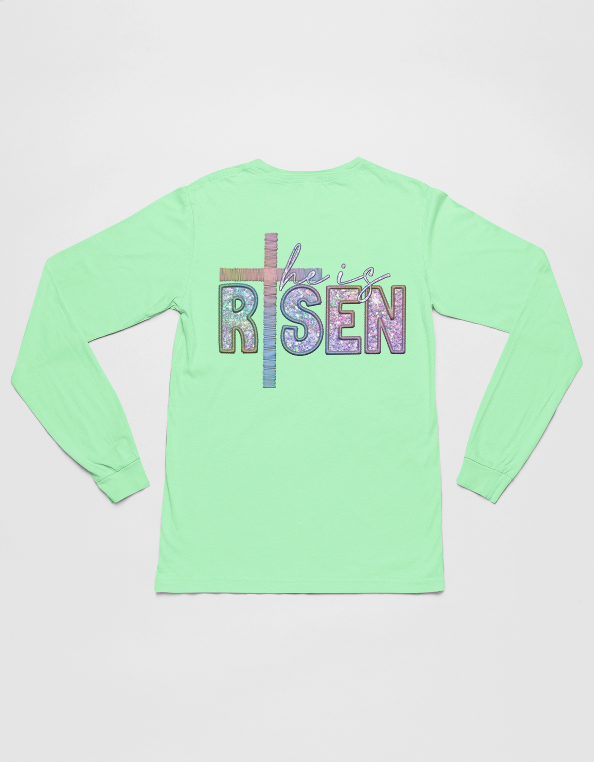 He is Risen Pastel Long Sleeve