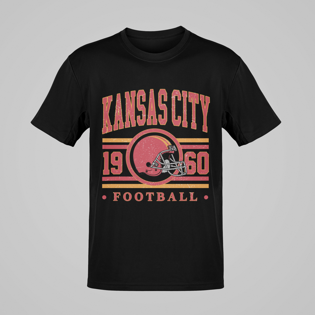 KANSAS CITY CHIEFS distressed logo