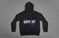 Load image into Gallery viewer, Kellie&#39;s Support Squad Full Zip Hoodie
