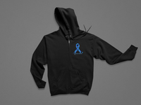 Load image into Gallery viewer, Kellie&#39;s Support Squad Full Zip Hoodie
