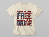 Load image into Gallery viewer, Land of the Free because of the Brave

