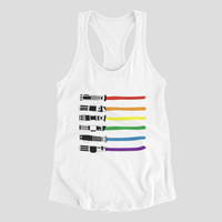 Load image into Gallery viewer, Lightsaber Pride- Tank
