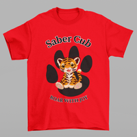 Load image into Gallery viewer, SABER CUB ROAR WITH JOY- Youth T-shirt

