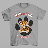 Load image into Gallery viewer, SABER CUB ROAR WITH JOY- Youth T-shirt
