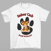 Load image into Gallery viewer, SABER CUB ROAR WITH JOY- Youth T-shirt
