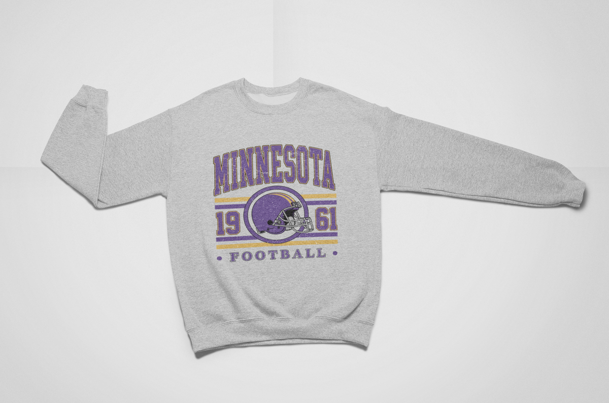MINNESOTA VIKINGS -distressed logo