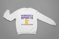 Load image into Gallery viewer, MINNESOTA SPORTS- We never lose, we just run out of time
