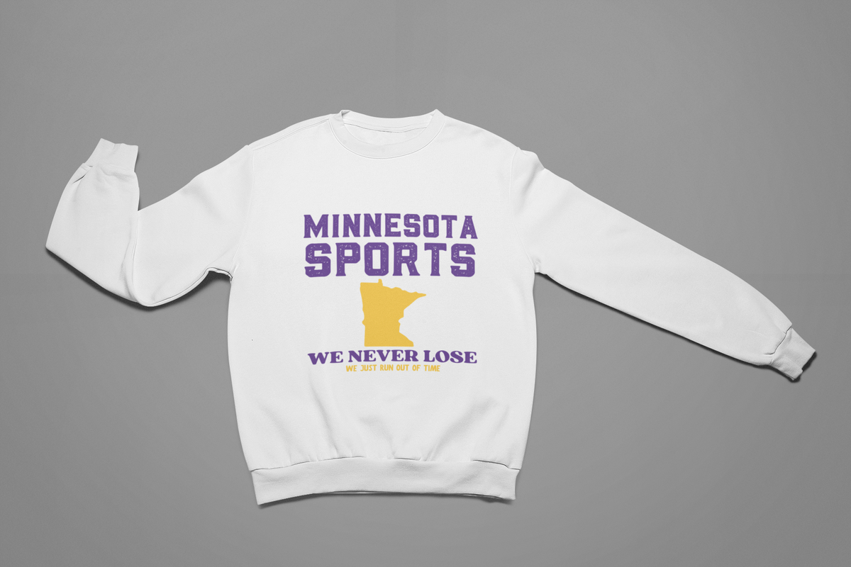 MINNESOTA SPORTS- We never lose, we just run out of time