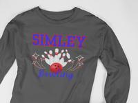 Load image into Gallery viewer, Simley Bowling Long Sleeve T-shirt
