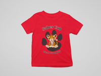Load image into Gallery viewer, SABER CUB ROAR WITH JOY- Toddler T-shirt
