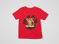 Load image into Gallery viewer, SABER CUB &amp; PAW- Toddler T-shirt
