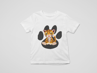 Load image into Gallery viewer, SABER CUB &amp; PAW- Toddler T-shirt

