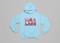 Load image into Gallery viewer, VALENTINE GNOMES HOODIE

