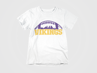 Load image into Gallery viewer, Viking Football Skyline
