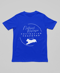 Load image into Gallery viewer, Northeast Wisconsin Australian Shepherd Youth T-Shirt
