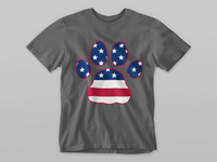 Load image into Gallery viewer, American Flag Paw Print
