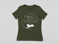 Load image into Gallery viewer, Northeast Wisconsin Australian Shepherd Ladies T-Shirt

