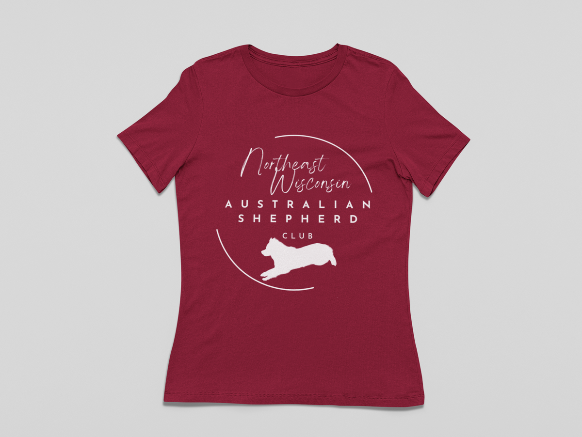 Northeast Wisconsin Australian Shepherd Ladies T-Shirt