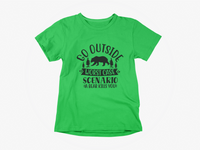 Load image into Gallery viewer, Go Outside Worst Case Scenario A Bear Kills You
