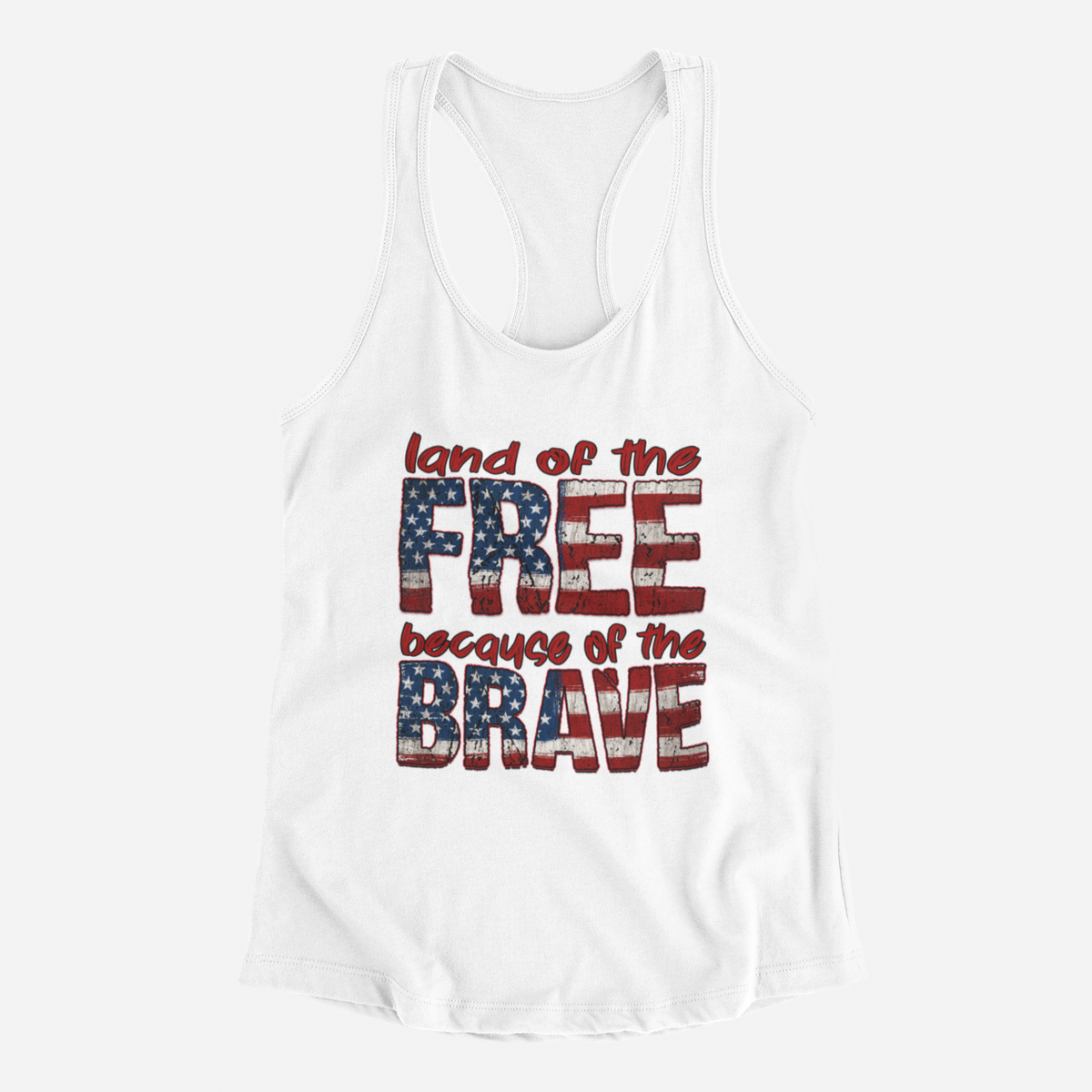 Land of the Free because of the Brave